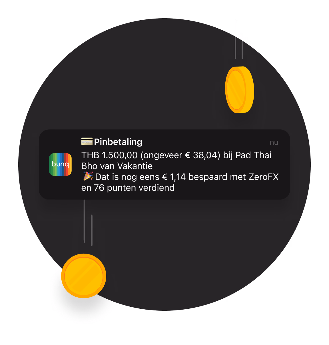 Een melding van een afschrift